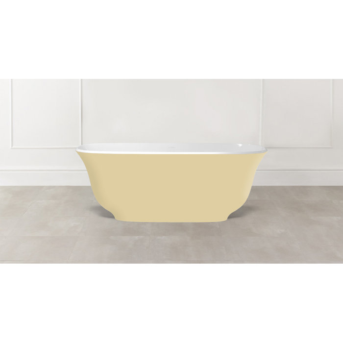 Victoria + Albert Amiata Painted 643/4" x 311/2" Freestanding Soaking